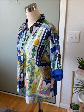 Celandine button down blouse
